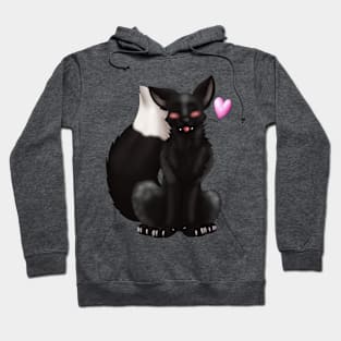 Foxy Friends: Dark Silver Hoodie